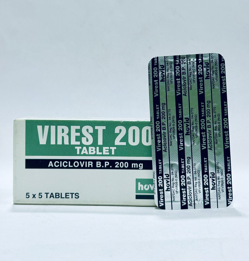 Virest 200mg Tablet