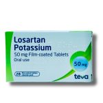 Teva Losartan 50mg Potassium Tablet x28
