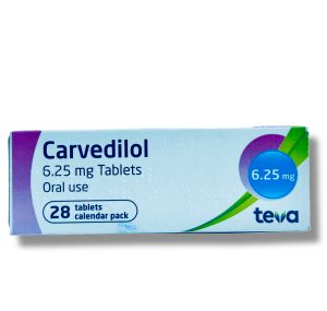 Teva Carvedilol 6.25mg