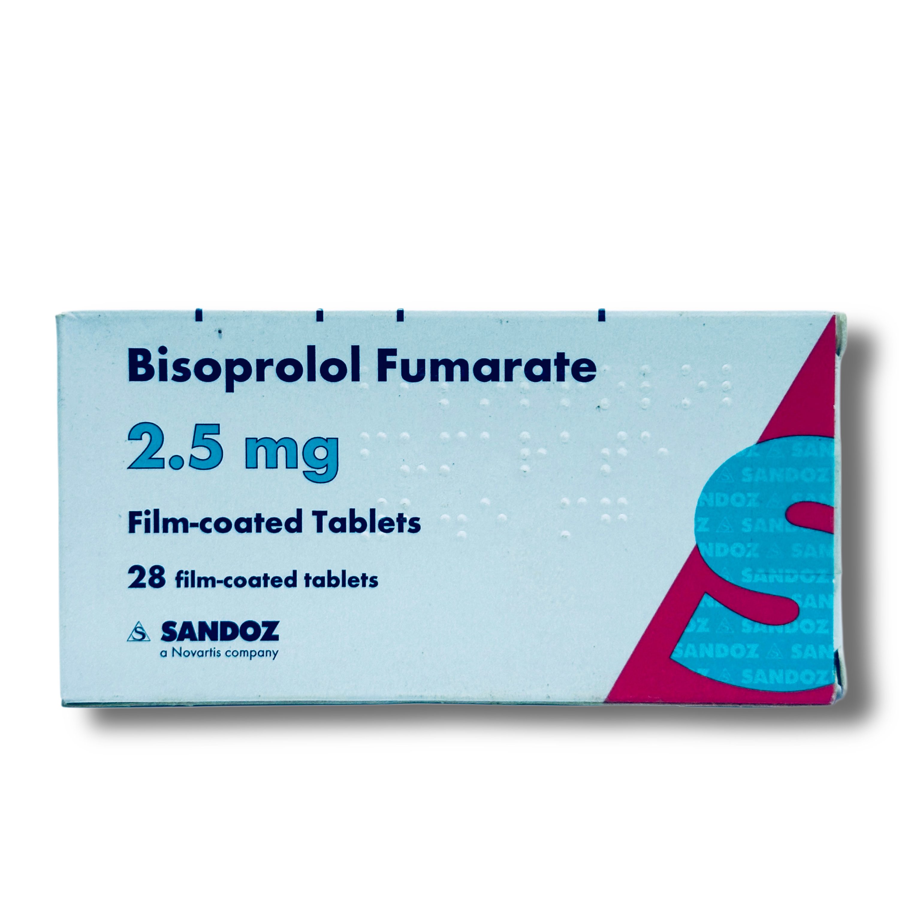 Sandoz Bisoprolol 2.5mg