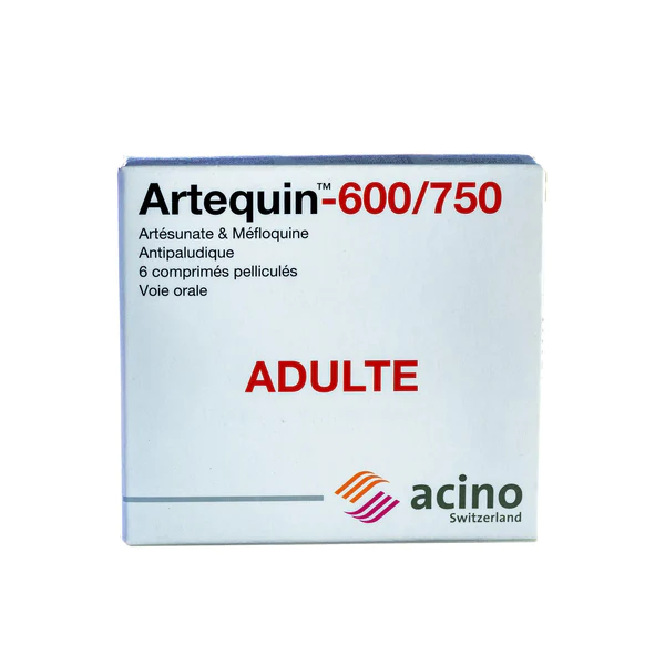 artequin adult artesunatemefloquine mg mg tabs x jkt we c afec c a ef c x