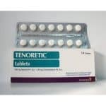 Tenoretic 100 mg/25 mg tablets