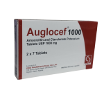 Auglocef 1000mg Tablet (Amoxil & Clavulanic) x14