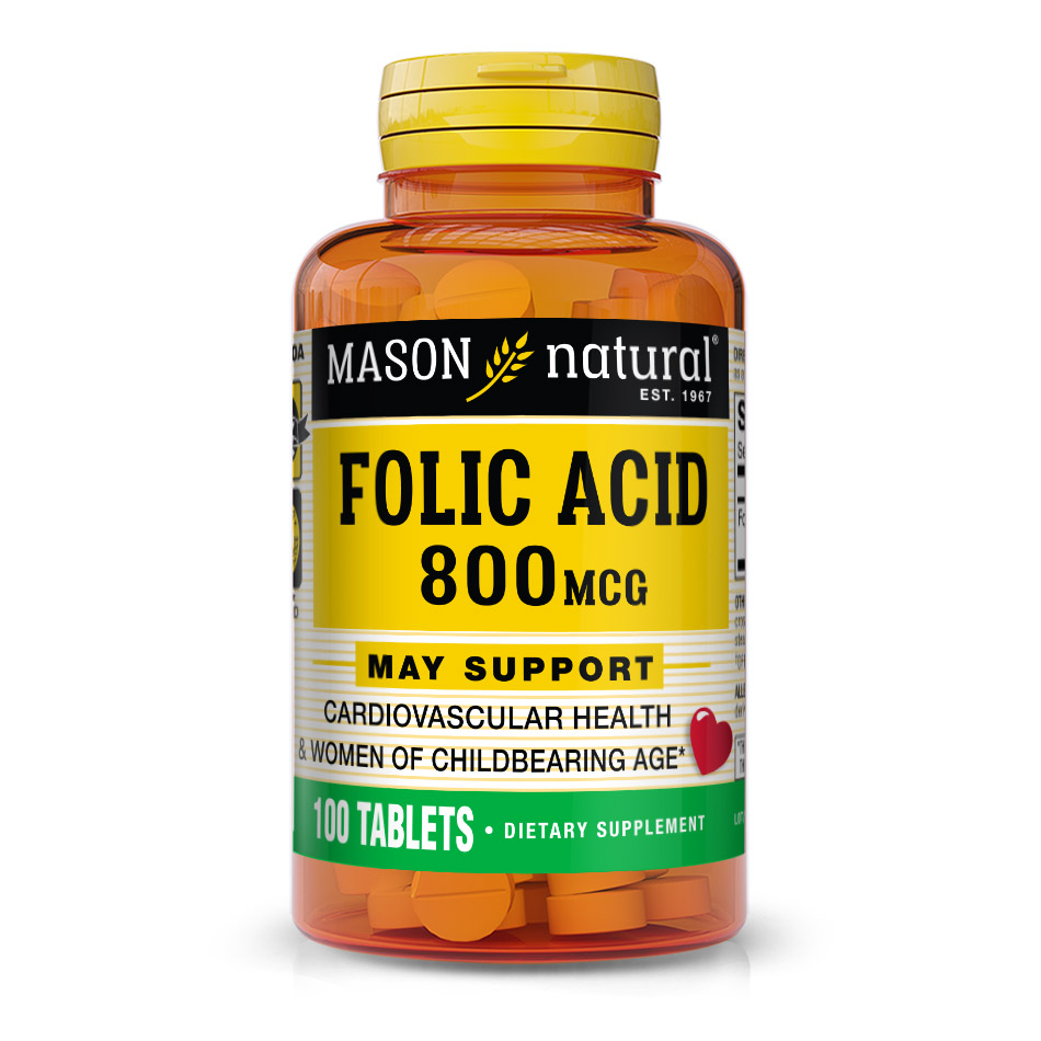 Mason Folic Acid 800mcg