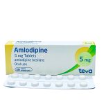 Teva Amlodipine 5mg Tablet x28