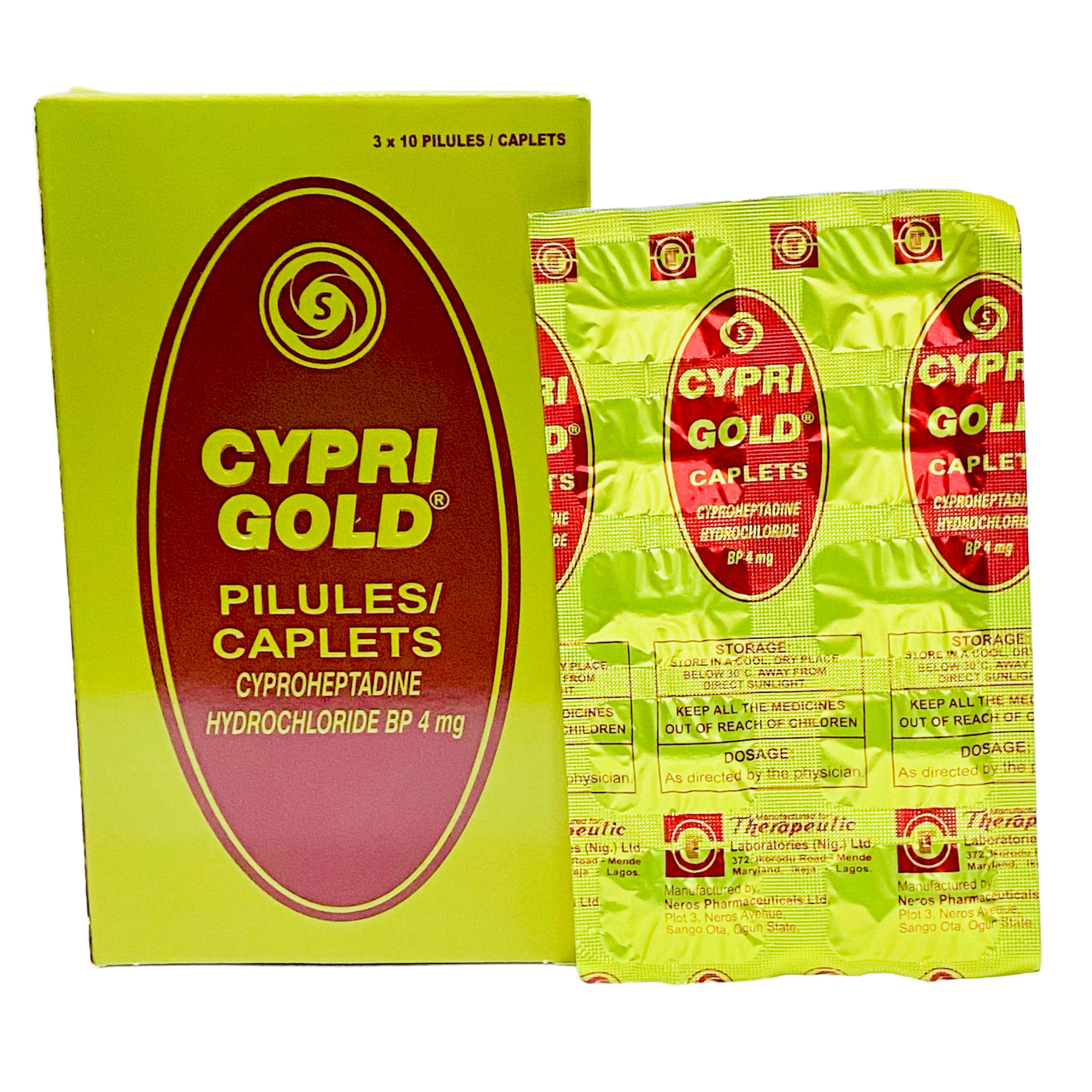 Cypri Gold Caplet