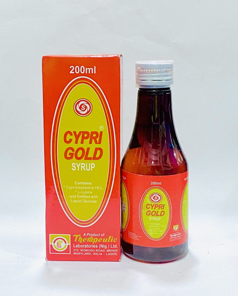 Cypri Gold Syrup