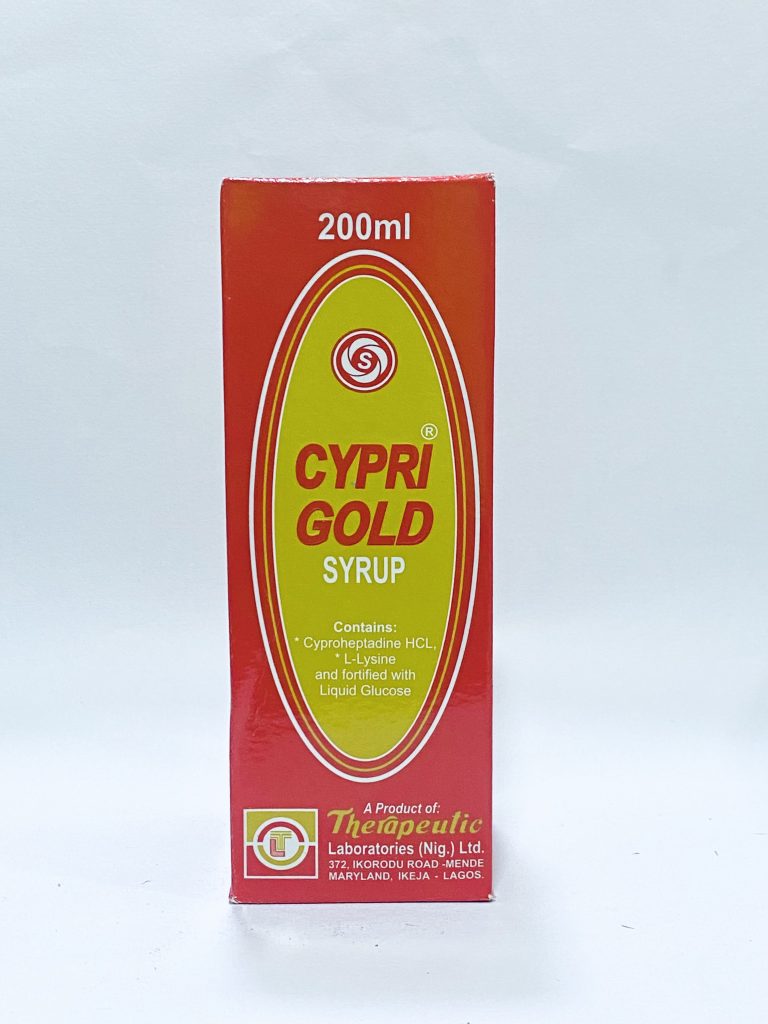 Cypri Gold Syrup