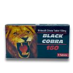 Black Cobra 150mg Tablet (Sildenafil) x5