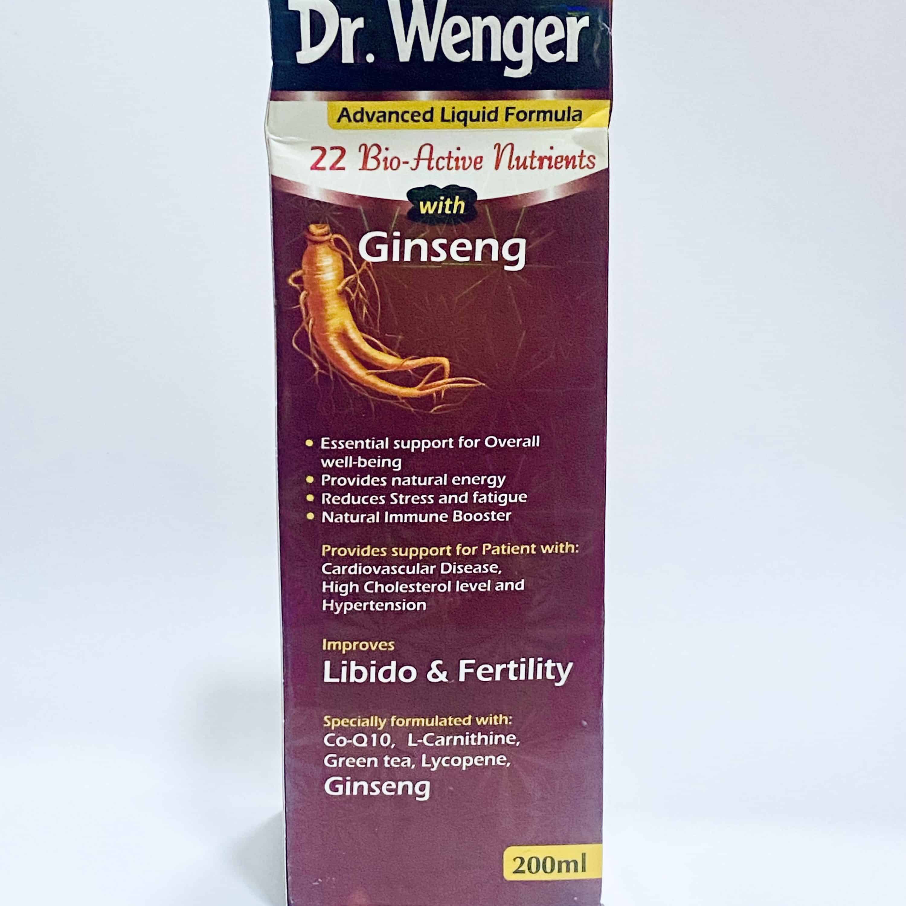 Dr Wenger syrup