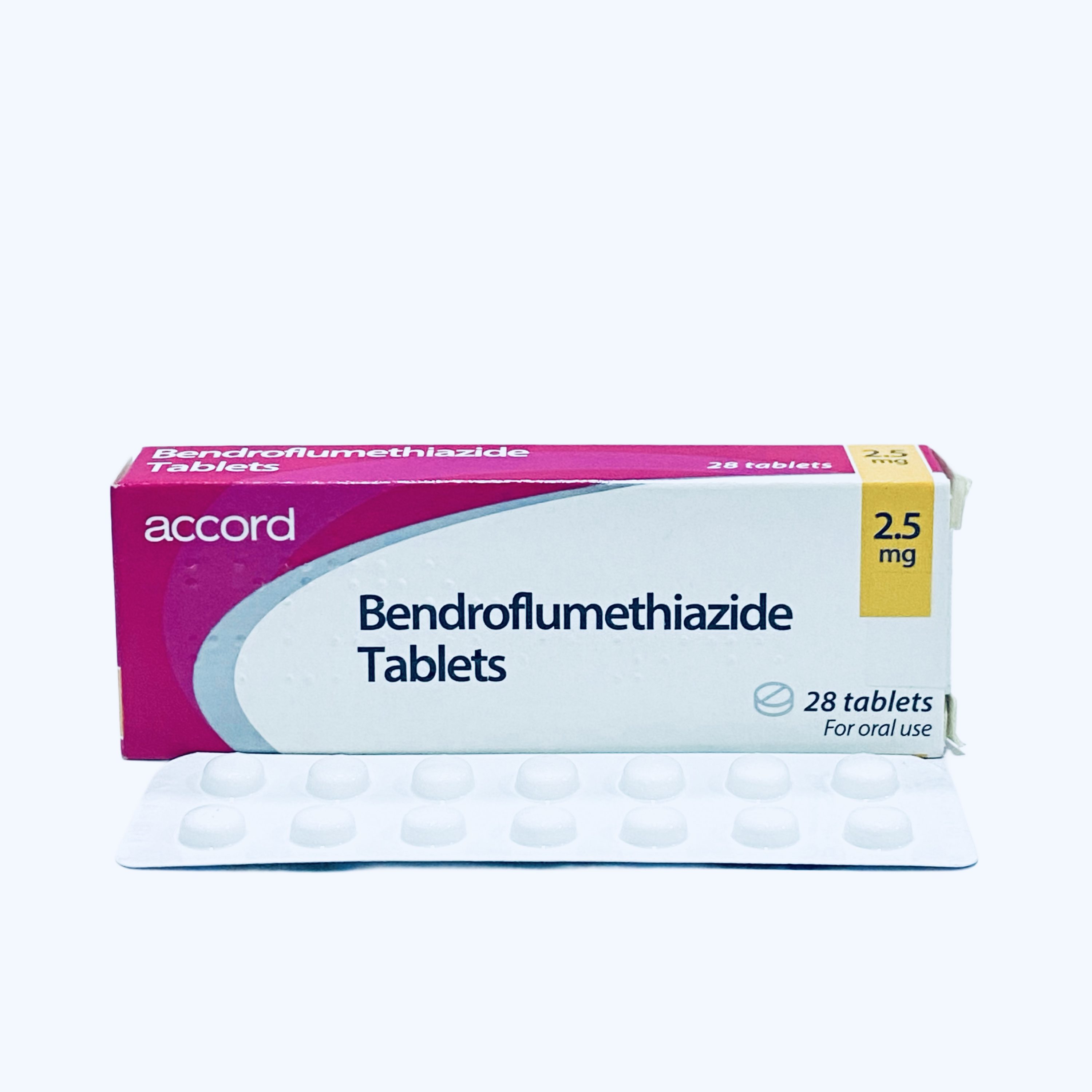 Accord Bendroflumethiazide 2.5mg