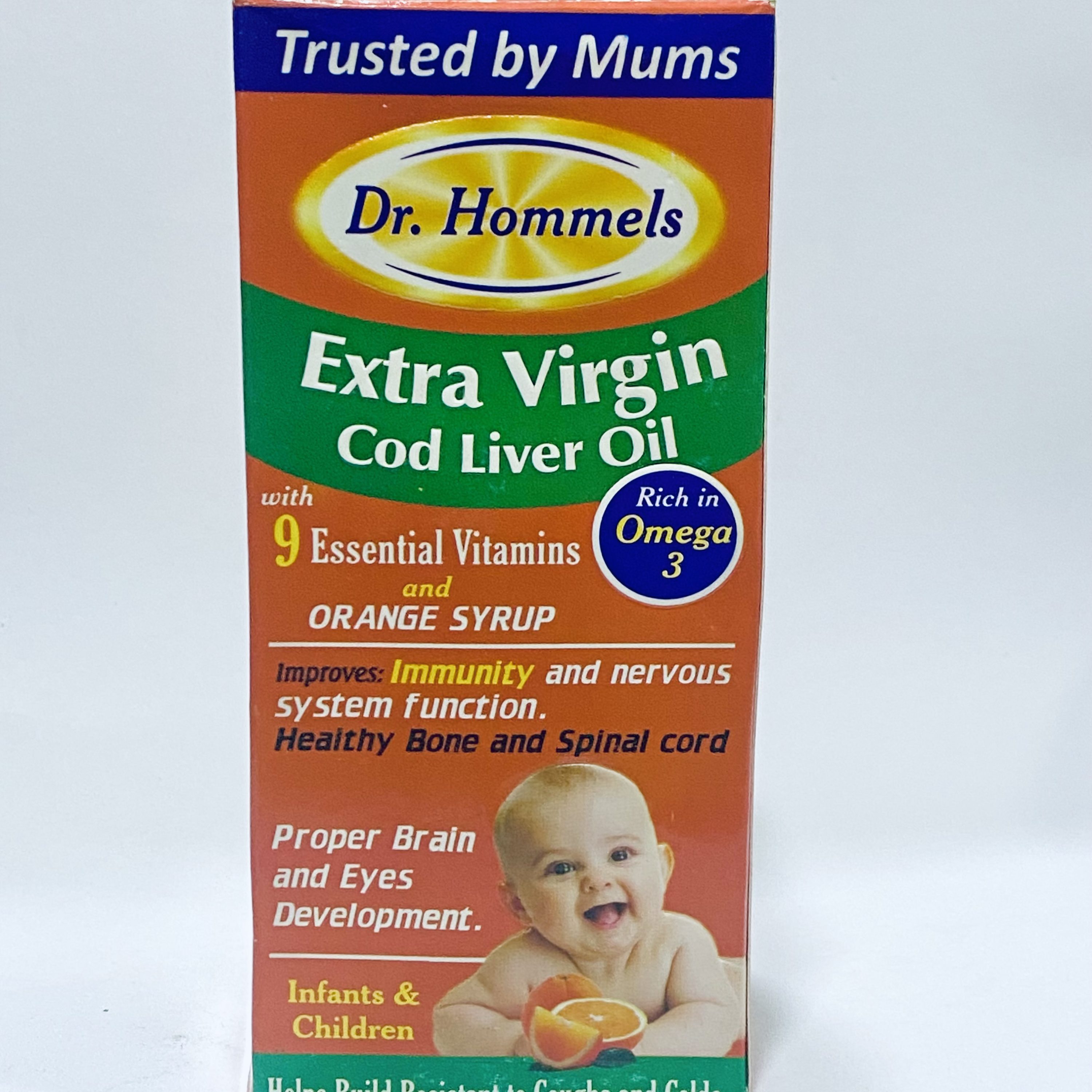 Extra virgin Cod Liver Orange