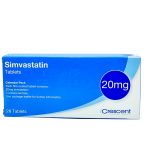 Crescents Simvastatin 20mg Tablet x28