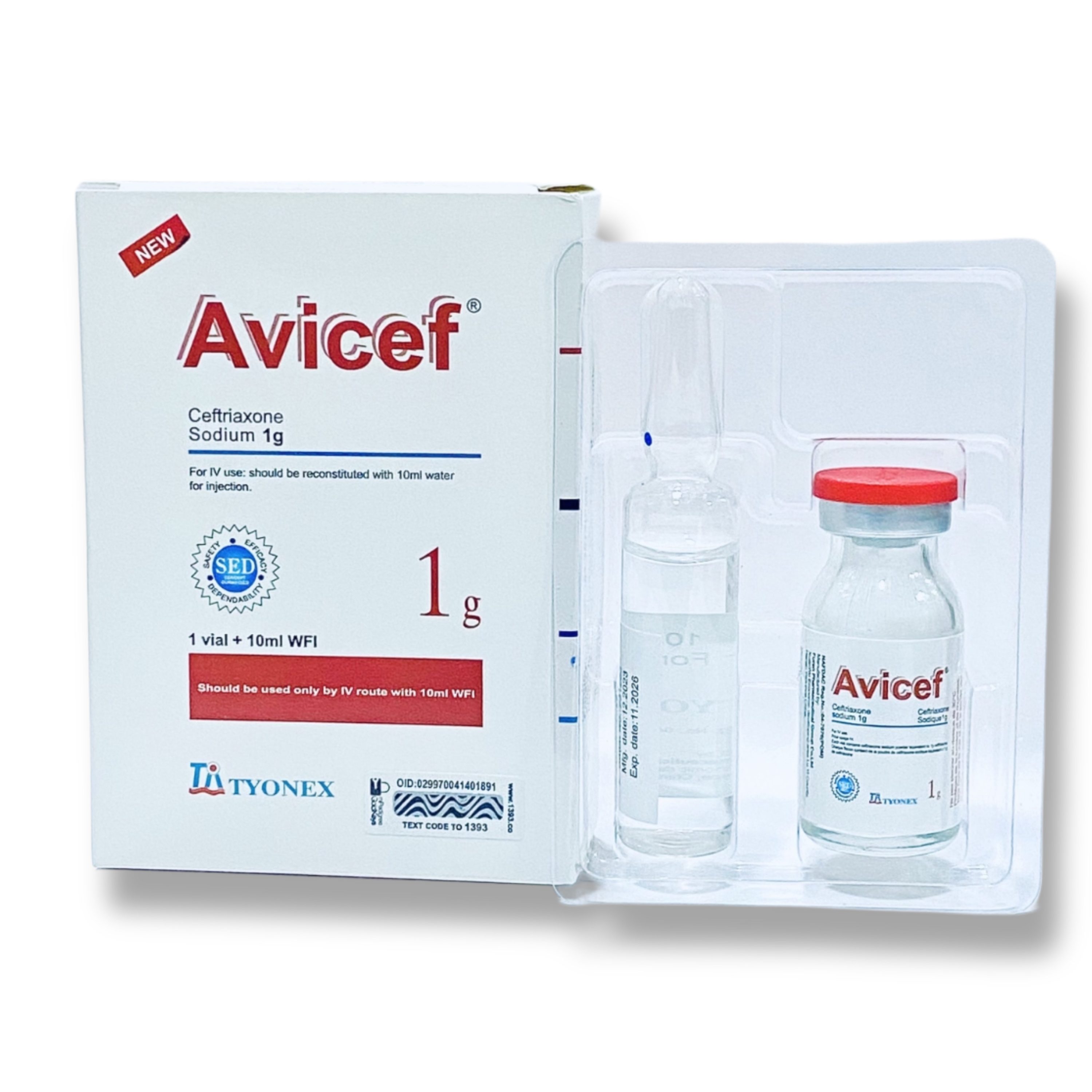 Avicef injection