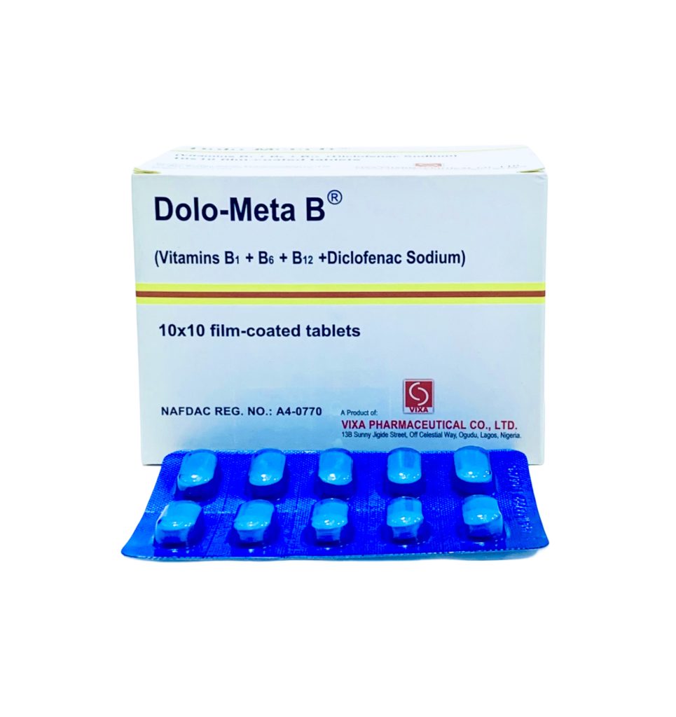 Dolo Meta B Tablet(Vit B1+B6+B12)