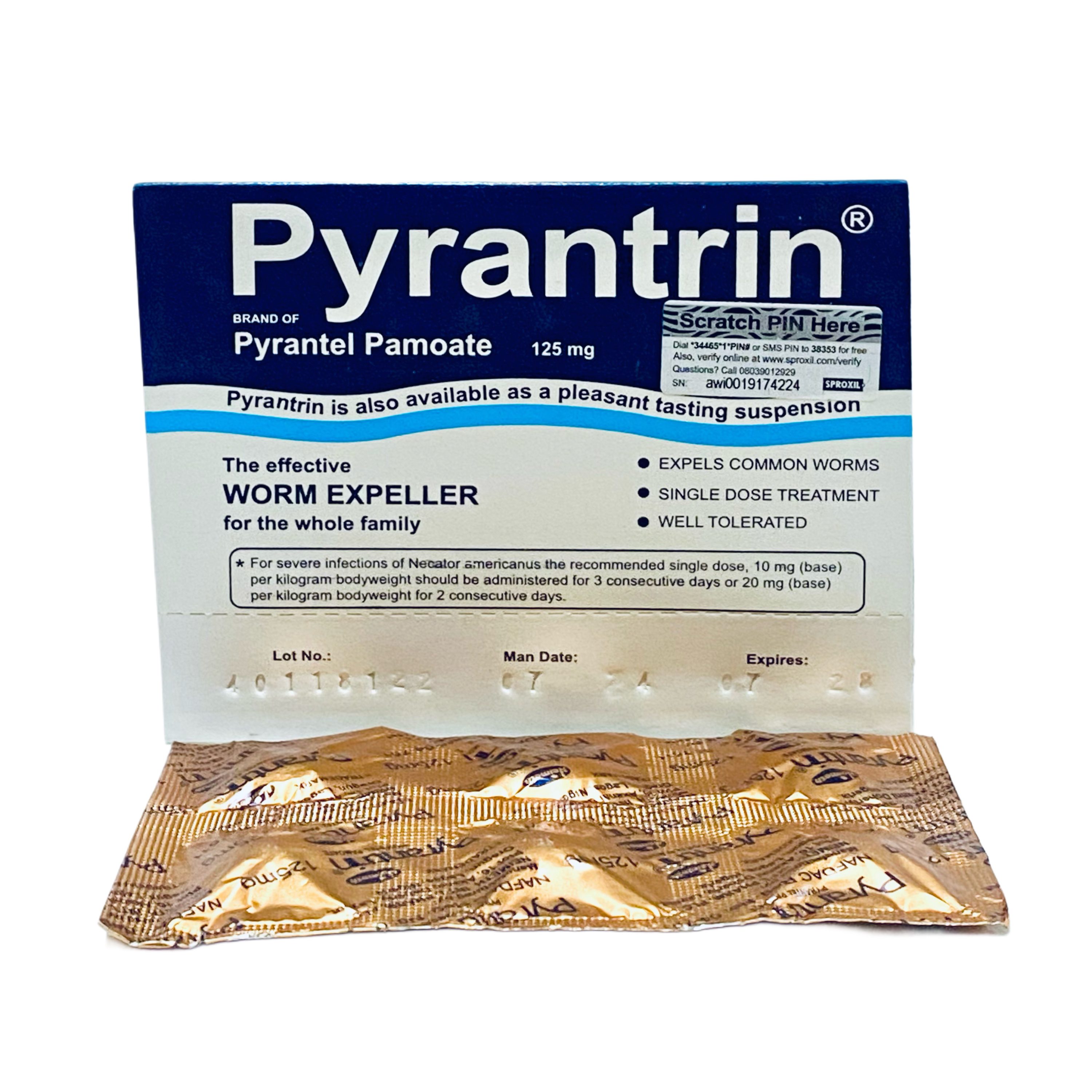 Pyrantrin Tablet