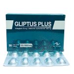 Gliptus Plus Tablet (Vildagliptin+Metformin) x30