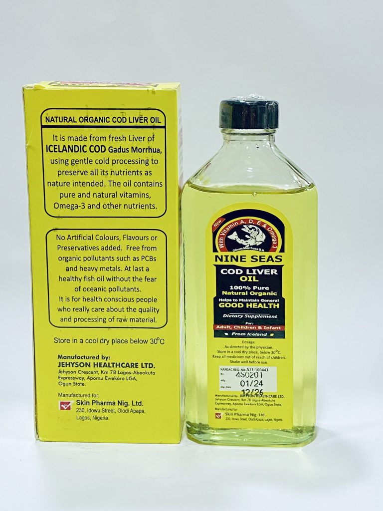 Nine Seas Cod Liver Oil Syrup