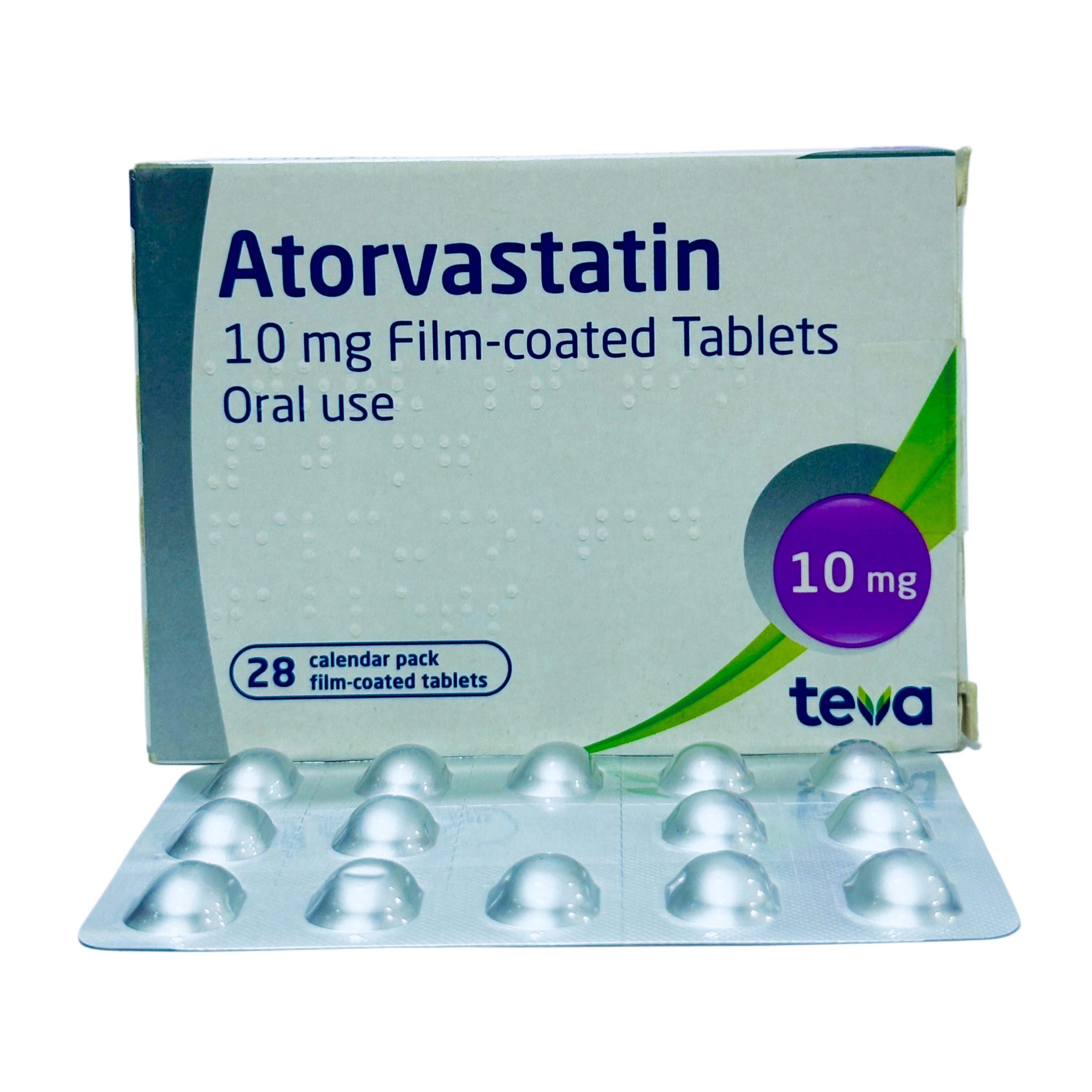Teva Atorvastatin 10mg