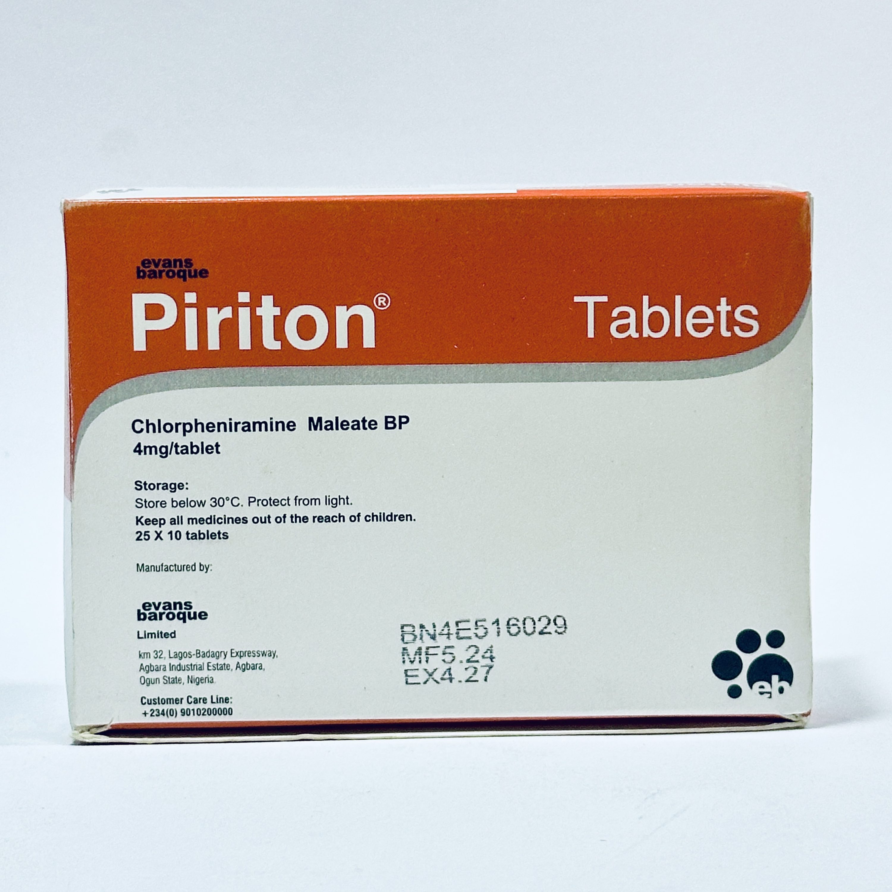 Piriton Tablet