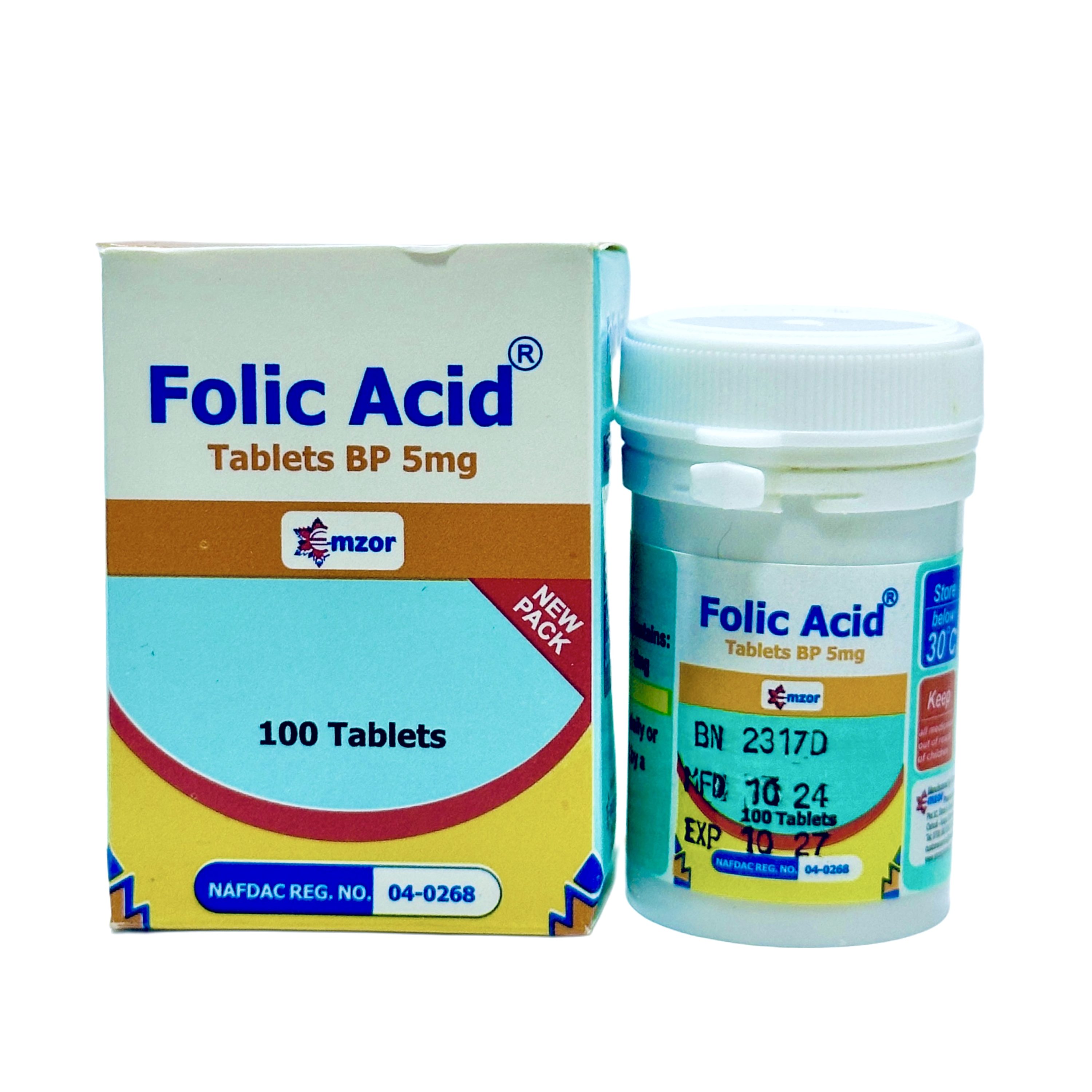 Emzor Folic Acid