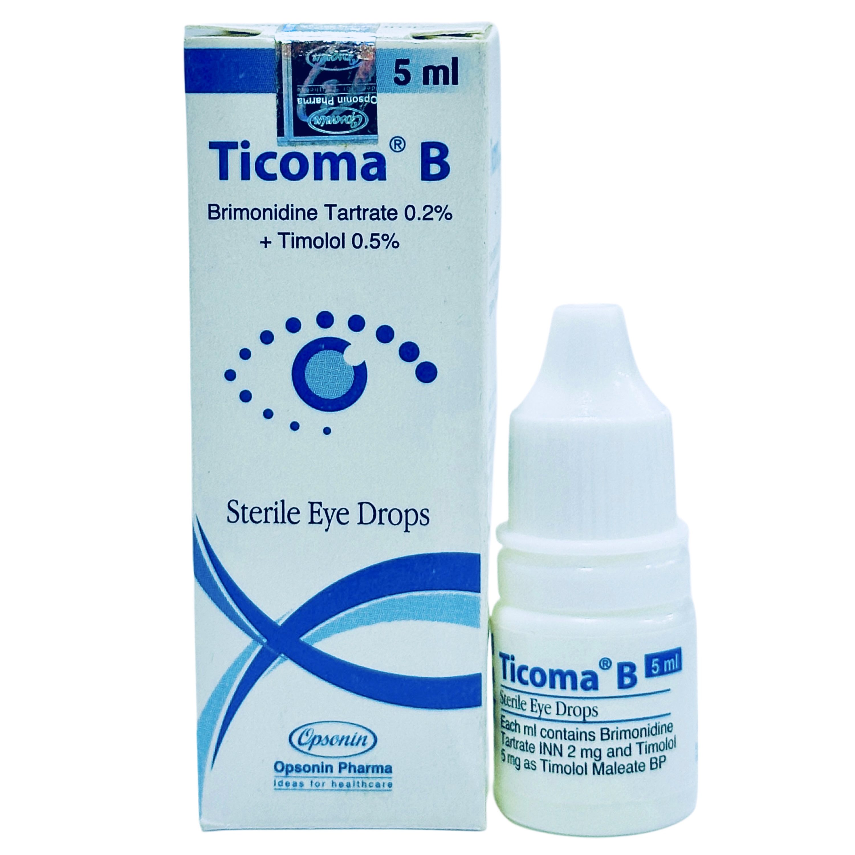 Optimol Eye Drop (Timolol) x5ml | MedeCify